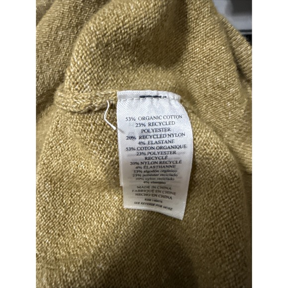 Women's Faherty Jackson Sweater Tee Antique Bronze Heather Medium - Picture 4 of 4